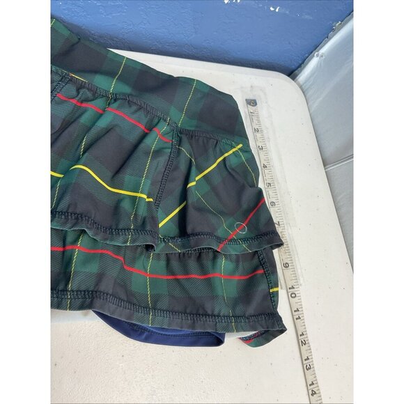 The Bubble Toddler Girls med‎ 2T/3T Navy Plaid skort preppy - Picture 3 of 7